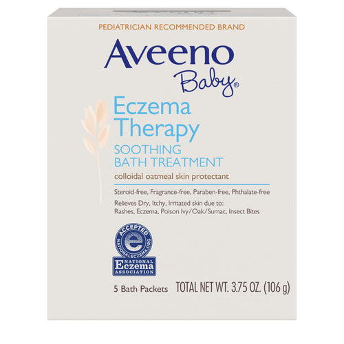 Aveeno® Baby Eczema Therapy Soothing Bath Treatment 5 Packets