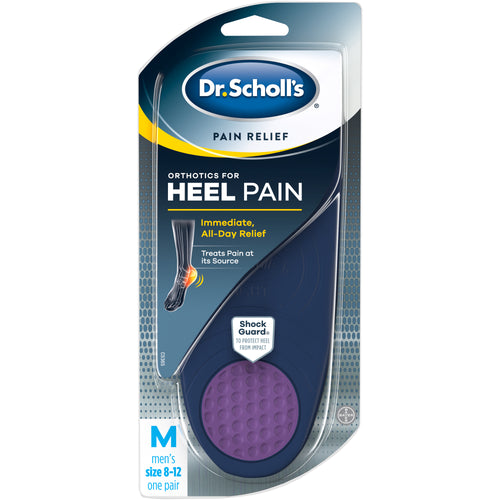 Dr. Scholl's® Orthotics for Heel Pain Men's Size 8-12