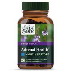 Gaia® Herbs Adrenal Health® Nightly Restore Capsules 60ct.