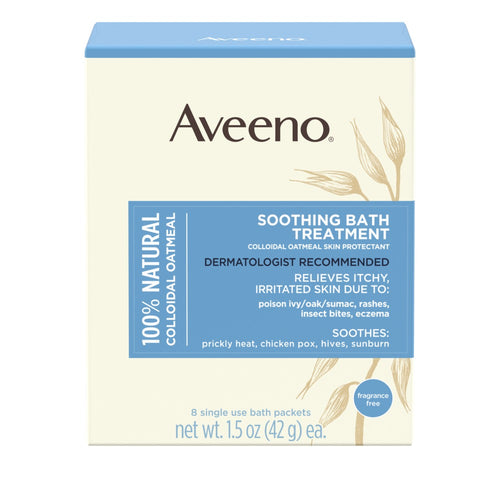 Aveeno® Soothing Oatmeal Bath Treatment 8 Packets