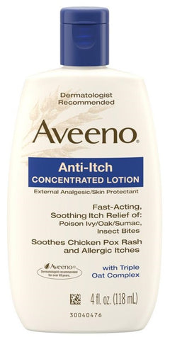 Aveeno Anti-Itch Concentrated Lotion 4fl. oz.