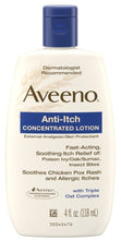 Load image into Gallery viewer, Aveeno Anti-Itch Concentrated Lotion 4fl. oz.