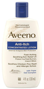 Aveeno Anti-Itch Concentrated Lotion 4fl. oz.