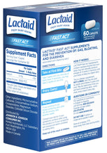 Cargar imagen en el visor de la galería, Lactaid® Fast Act Lactase Enzyme Caplets 60ct.