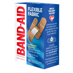 BAND-AID® Flexible Fabric Assorted Sizes