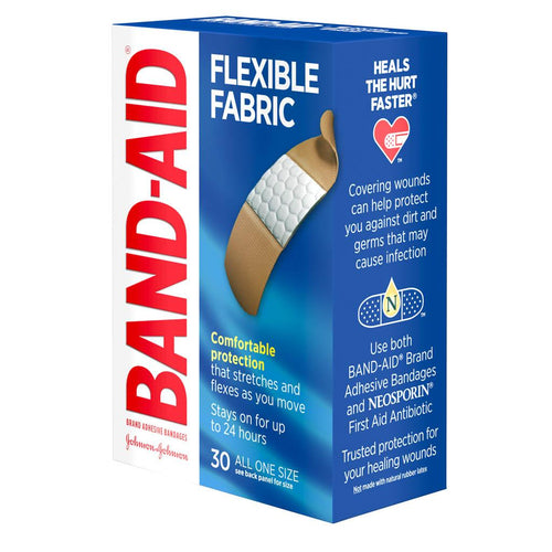 BAND-AID® Flexible Fabric All One Size