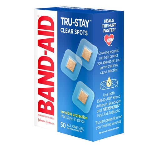 BAND-AID® Tru-Stay Clear Spots