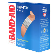 Load image into Gallery viewer, BAND-AID® Tru-Stay Plastic Strip 60ct