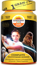 Cargar imagen en el visor de la galería, Sundown® Kids Star Wars Berry Complete Multivitamin Gummies 60ct.