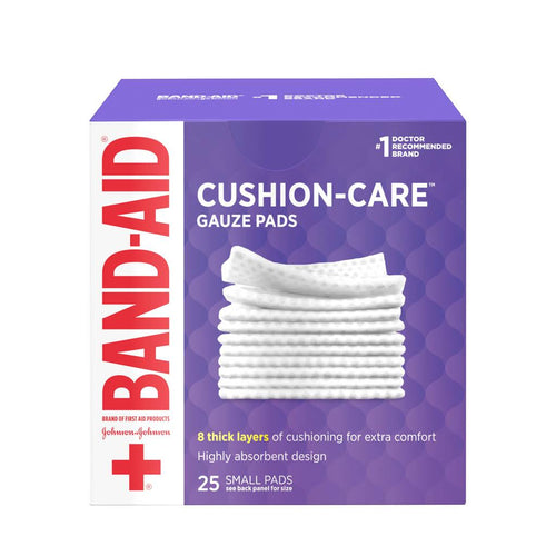 BAND-AID® Cushion-Care Gauze Pads