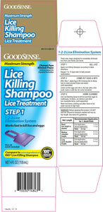 GoodSense® Lice Killing Shampoo 4 fl. oz.