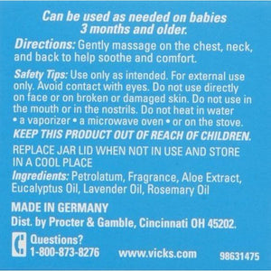 Vicks® BabyRub™ Soothing Ointment 1.76oz.