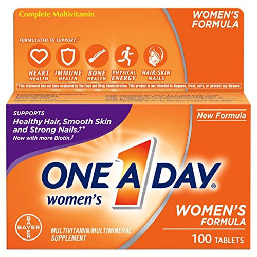 ONE A DAY® Women's Complete Multivitamin Tablets 100ct.