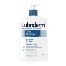 Cargar imagen en el visor de la galería, Lubriderm Daily Moisture Lotion Fragrance-Free 16fl. oz.