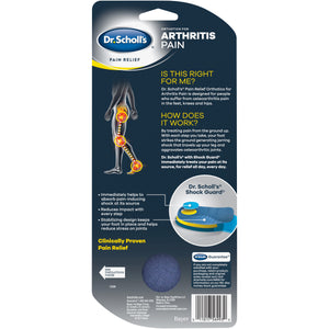Dr. Scholl's® Orthotics for Arthritis Pain Men's Size 8-12