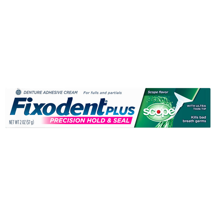 Fixodent® Plus Scope Denture Adhesive Cream 2oz.