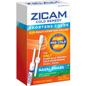 Zicam® Cold Remedy Cold Shortening Nasal Swabs 20ct.