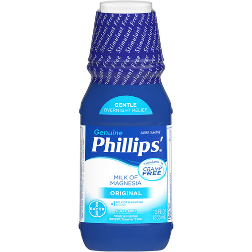 Phillips'® Milk of Magnesia Original Saline Laxative 12fl. oz.