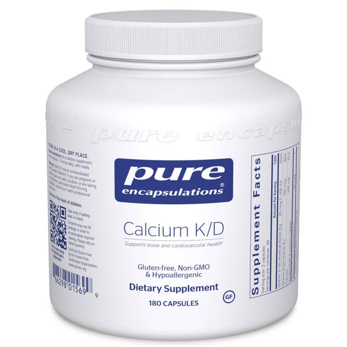 Pure Encapsulations® Calcium K/D Capsules 180ct.