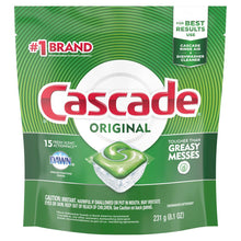 Load image into Gallery viewer, Cascade® Original with Dawn® Dishwasher Detergent Pods 15ct.