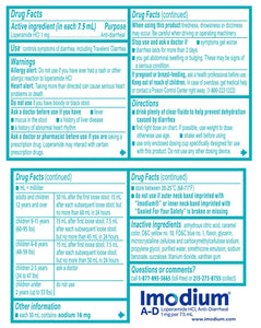 Imodium® A-D Anti-Diarrheal Oral Solution 8fl. oz.