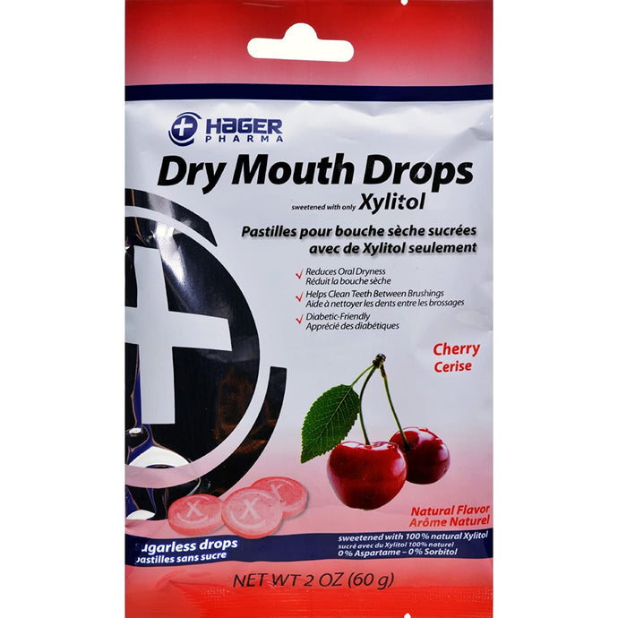 Hager Pharma® Dry Mouth Drops® with Xylitol 26ct.