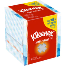 Cargar imagen en el visor de la galería, Kleenex® Anti-Viral 3-Ply Tissue 60ct.