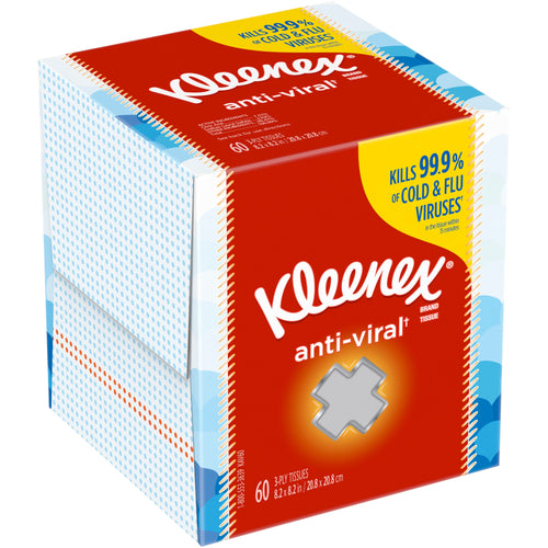 Kleenex® Anti-Viral 3-Ply Tissue 60ct.