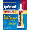 Anbesol Maximum Strength Oral Anesthetic Gel 0.33oz.