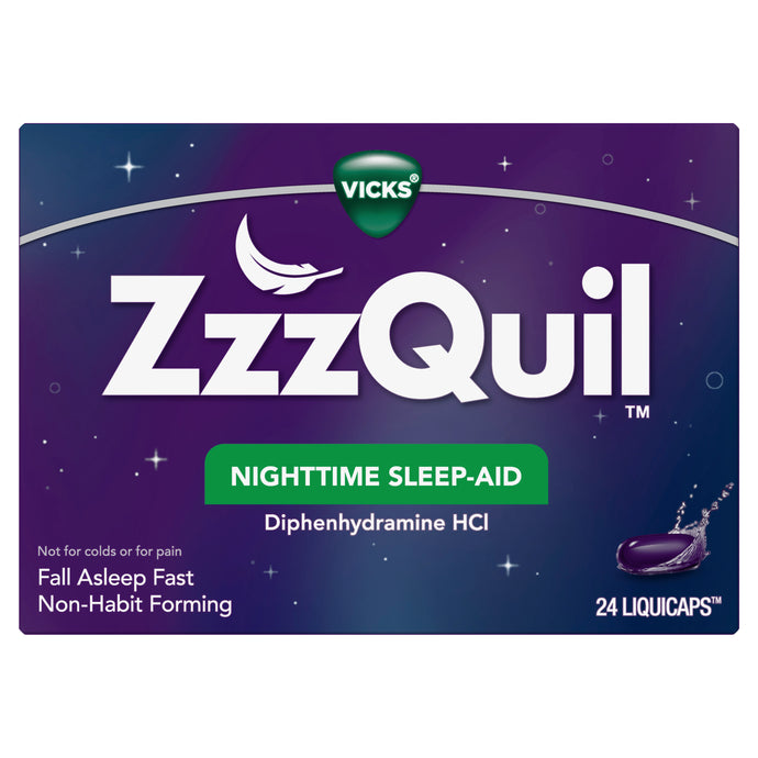 ZzzQuil® Nighttime Sleep-Aid LiquiCaps 24ct.