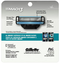 Cargar imagen en el visor de la galería, Gillette® Mach3 Refill Cartridges 8ct.