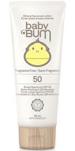 Cargar imagen en el visor de la galería, Sun Bum® Baby Bum® Mineral SPF 50 Sunscreen Lotion-Fragrance Free 3oz.