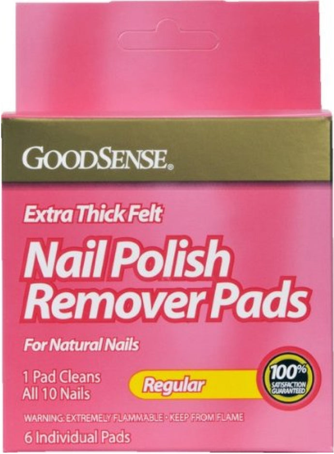 GoodSense® Nail Polish Remover Pads 6ct.