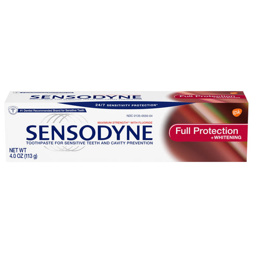 Sensodyne® Full Protection + Whitening Toothpaste 4oz.