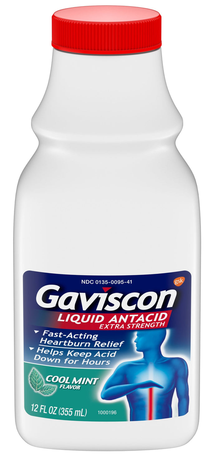 Gaviscon® Extra Strength Liquid Antacid Cool Mint 12fl. oz.