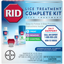 Cargar imagen en el visor de la galería, RID® Lice Treatment Complete Kit