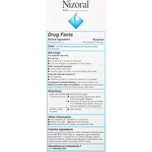 NIZORAL® Ketoconazole Anti-Dandruff Shampoo 7fl. oz.