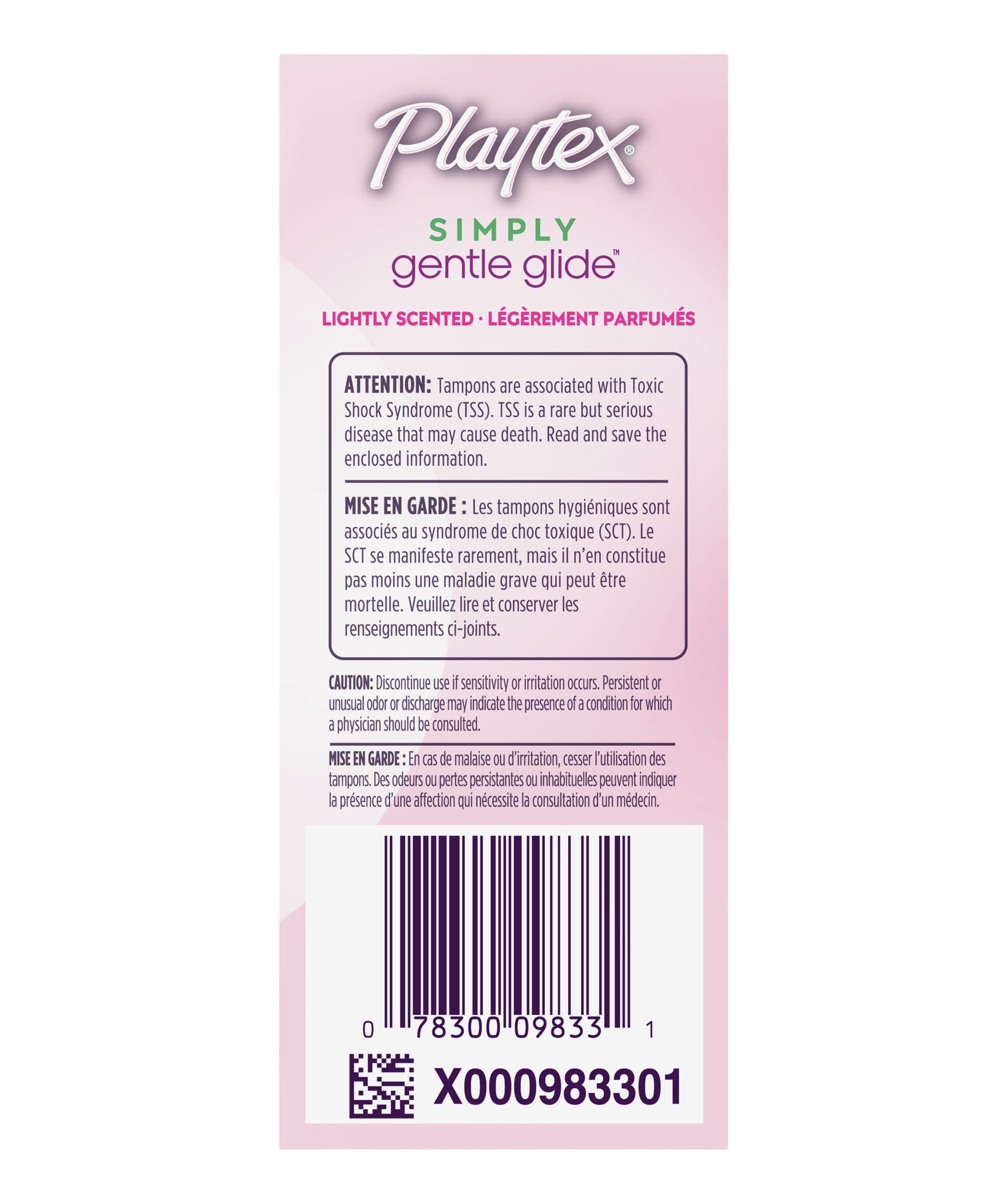 Playtex® Simply Gentle Glide™ Tampons, Super Absorbency – Playtex US