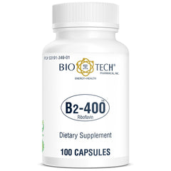 Bio-Tech® Vitamin B2 - 400 Capsules 100ct.