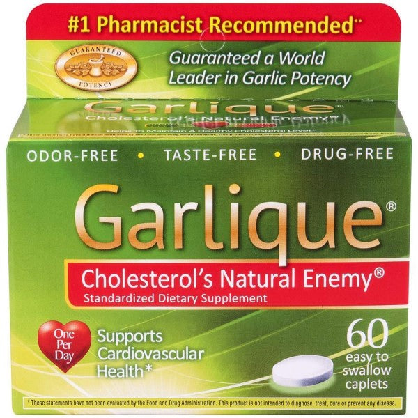 Garlique Standardized Dietary Supplement Caplets 30ct.