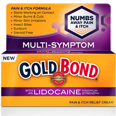 Gold Bond® Multi-Symptom Pain & Itch Relief with Lidocaine Cream 1.75oz