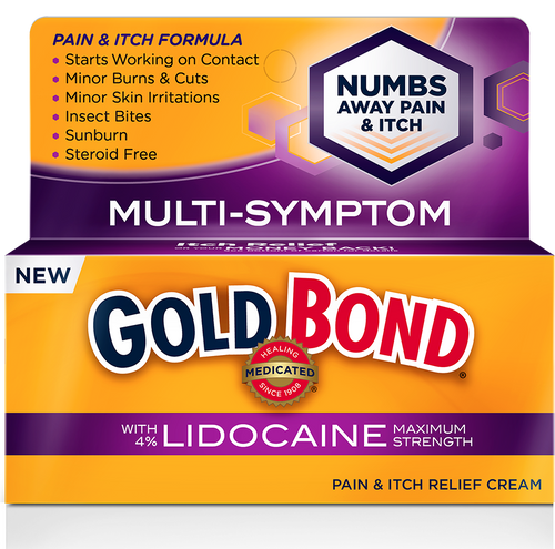 Gold Bond® Multi-Symptom Pain & Itch Relief with Lidocaine Cream 1.75oz