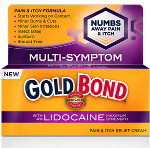 Gold Bond® Multi-Symptom Pain & Itch Relief with Lidocaine Cream 1.75oz