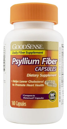 GoodSense® Psyllium Fiber Capsules 160ct.