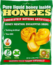 Load image into Gallery viewer, Honee&#39;s® Honey Menthol Eucalyptus Drops 20ct