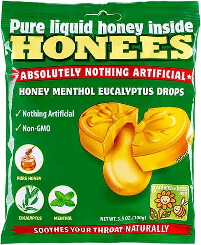 Honee's® Honey Menthol Eucalyptus Drops 20ct