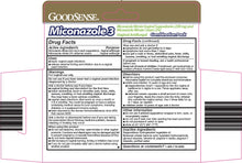 Cargar imagen en el visor de la galería, GoodSense® Miconazole 3 Nitrate Vaginal Suppositories &amp; Miconazole Nitrate Cream