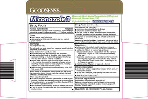 GoodSense® Miconazole 3 Nitrate Vaginal Suppositories & Miconazole Nitrate Cream