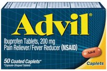 Load image into Gallery viewer, Advil 200mg Ibuprofen Tablets