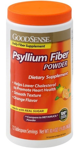 GoodSense® Psyllium Orange Flavor Fiber Powder 30.4oz